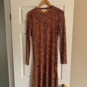 & Other Stories Leopard Dress